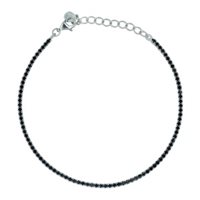 Bracciale Dilvdò TENNIS in Argento Zircone BRTCBN